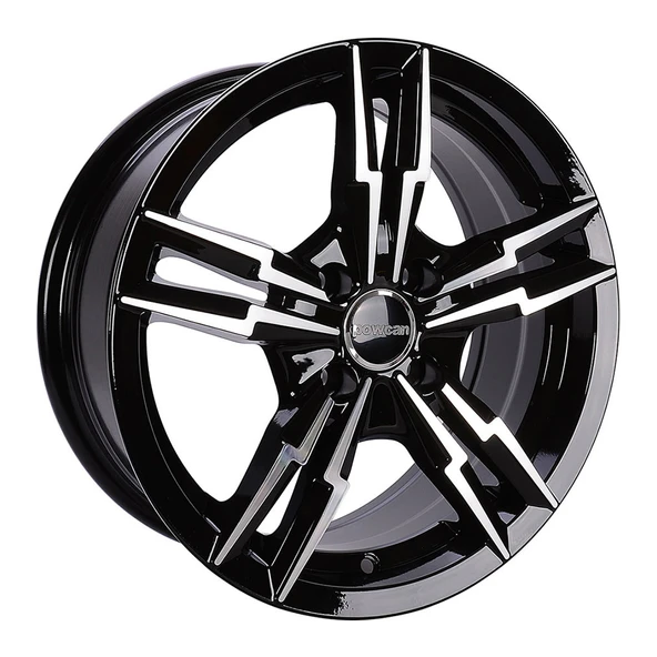 6.5 X 15 BK-5007 4X100 ET35 73.1 BLACK MACHINED. ürün görseli 1