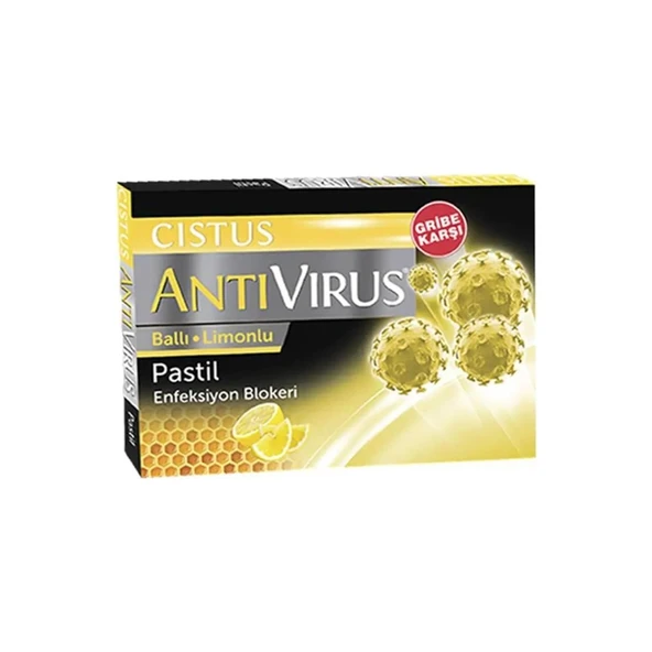 Cistus Antivirus Ballı Limonlu 10 Pastil ürün görseli 1