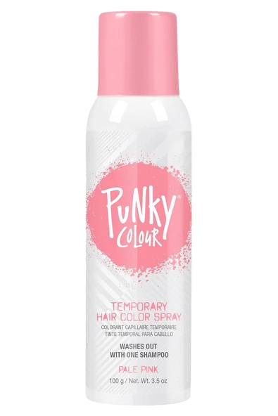 Punky Colour Geçici Renklendirici Saç Spreyi Pale Pink 100GR ürün görseli 1