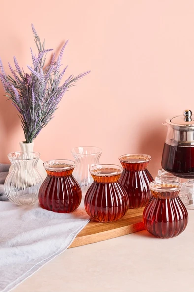 Perotti Nişantaşı 6Lı Çay Bardağı Seti 200Ml 40196 ürün görseli 1