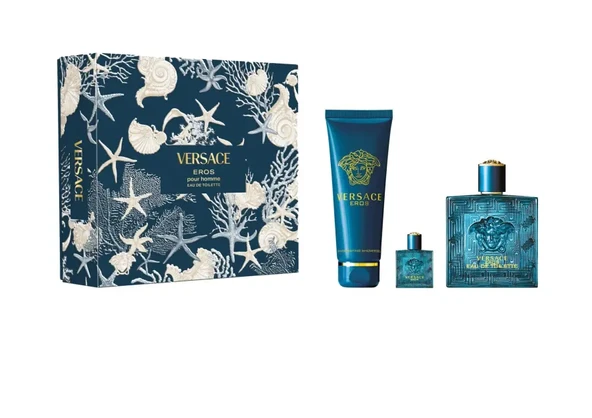 Versace Eros 100 ml Edt Erkek Parfüm Set ürün görseli 1