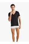 Blackspade Erkek Fanila Derin V Yaka Tender Cotton  S  9239 - gri melanj 3184 ürün görseli 1