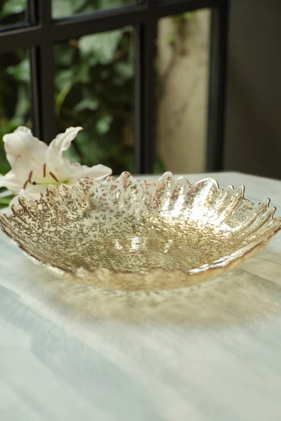 Jolie Dekoratif Tabak Gold 33 cm ürün görseli 1