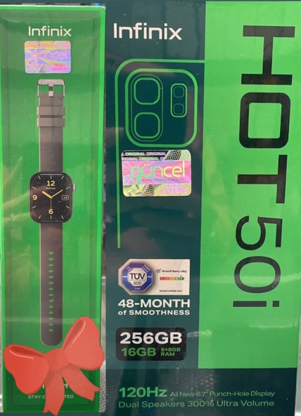 INFINIX HOT 50İ 8GB 256GB TITANIUM GREY  SUNIX BLT-27 KULAKLIK HEDİYE ürün görseli 1