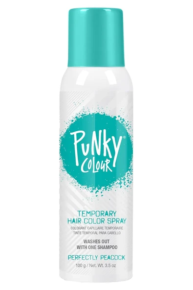 Punky Colour Geçici Renklendirici Saç Spreyi Perfectly Peacock 100GR ürün görseli 1