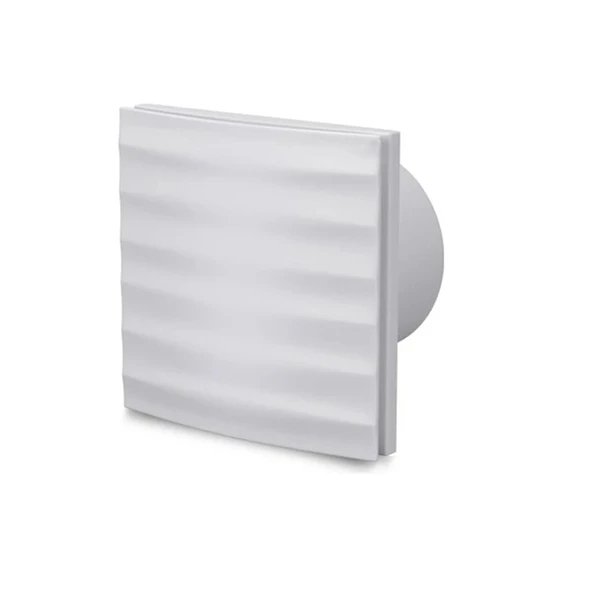Süper Sessiz 12 W Kapaklı Düz Banyo WC Aspiratör Fanı 100 mm Duvar Tipi Tuvalet Hava Havalandırma ürün görseli 1