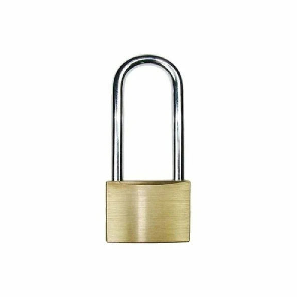 SOLİD SLD-0150 50 mm Sarı Uzun Asma Kilit ürün görseli 1