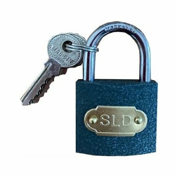 SOLİD SLD-1163 63 mm Gri Uzun Asma Kilit ürün görseli 1