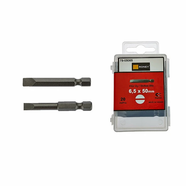 RONEY RO7805055 Bits Uç Düz 5,5X50 ürün görseli 1