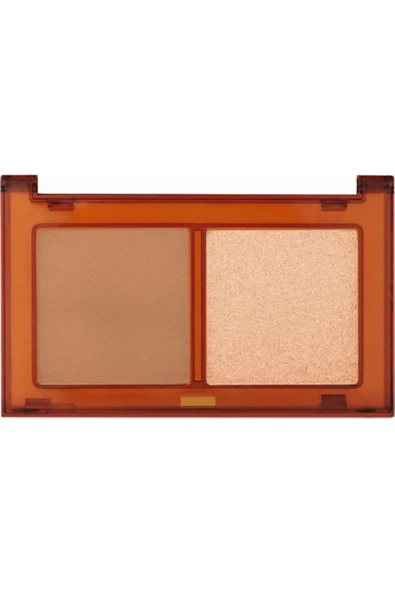 Pastel Bronzer&Highlighter Set Sun Kissed - Bronzlaştırıcı Ve Aydınlatıcı 01 Natural Bronze & Soft Glow ürün görseli 1
