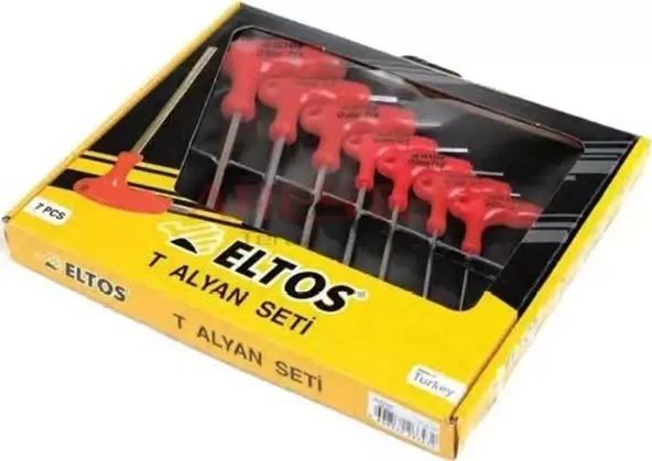 Eltos Alyan Takımı 7 Parça T Tipi Allen - Eltos ürün görseli 1