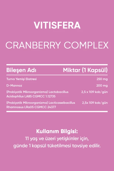 İkili Avantajlı Paket 6 (Cranberry Complex + Collagen Complex) - Resim 3