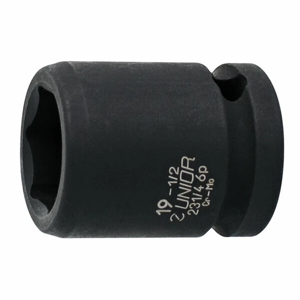 UNIOR UN603965 1/2 Havalı Lokma 13 mm 231/4 6P ürün görseli 1
