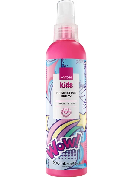 Avon Kids Wow Çocuklar İçin Meyve Kokulu Saç Açıcı Sprey 200 ml. ürün görseli 1