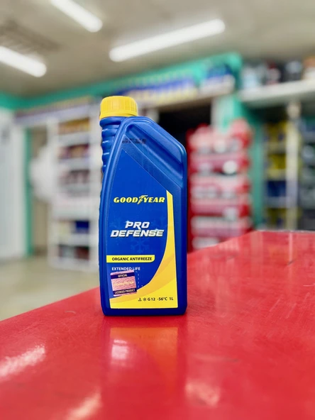 GOODYEAR PRO DEFENSE -56 DERECE 1 lt ORGANİK Kırmızı Antifriz ürün görseli 1