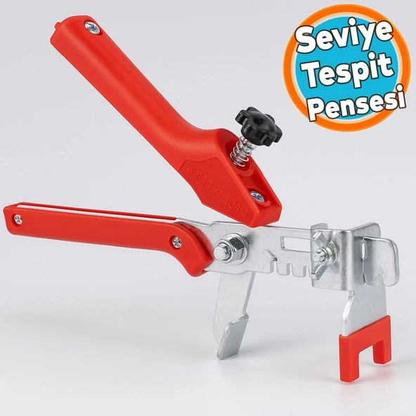 Fayans Seviye Pensesi Seramik Pensesi Tespit Artısı Takoz Pense Metal Derz Klipsi Kaması Yer Döşeme Granit ürün görseli 1