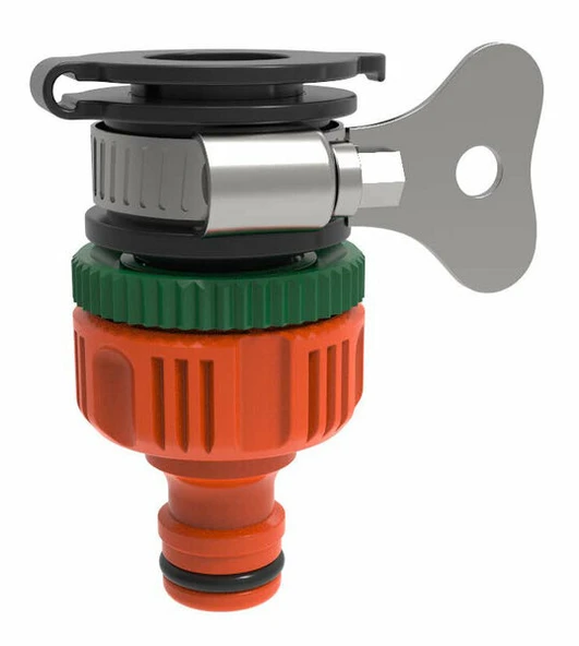 R.GARDEN RG6012 Kelepçeli Musluk Adaptörü 6012 ürün görseli 1