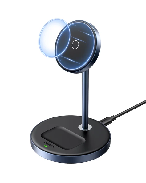 UGREEN 2-in-1 20W MagSafe Telefon Standı Kablosuz Wireless Şarj Özellikli, 90668 ürün görseli 1