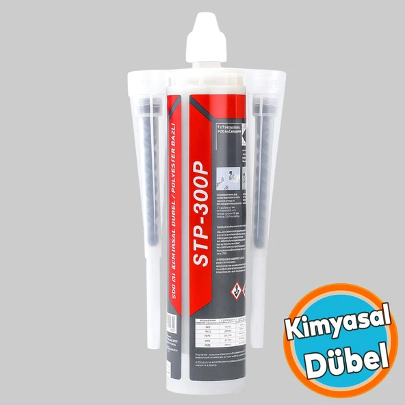 Kimyasal Dübel 300 ml Polyester Bazlı Profesyonel Ankraj Malzemesi Beton Dübel Montaj Harc Sıvı Çivi ürün görseli 1