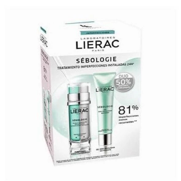 Lierac Paris Sebologie Double Concentrate Krem + Sebologie Yıkama Jeli 40 Ml ürün görseli 1