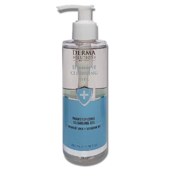 Derma Solutions Sensitive Cleansing Gel 200 ml ürün görseli 1