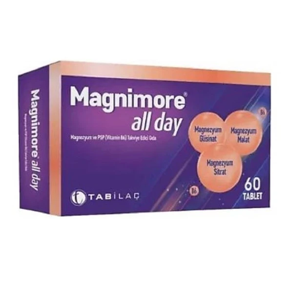 Magnimore All Day 60 Tablet ürün görseli 1