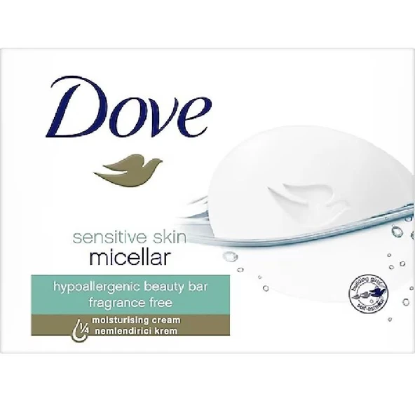 Dove Sensitive Skin Micellar Sabun 90 gr ürün görseli 1