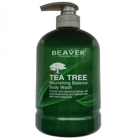 Beaver Tea Tree Body Wash 400 ml ürün görseli 1