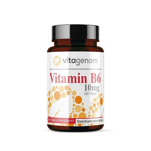 Vitagenom B6 Vitamini 10 mg 180 Tablet ürün görseli 1