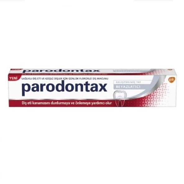 Parodontax Geliştirilmiş Tat Beyazlatıcı Diş Macunu 75 ml 2'li ürün görseli 1