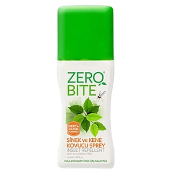 Zerobite Bitki Özlü Sinek ve Kene Kovucu Sprey 100 ml ürün görseli 1