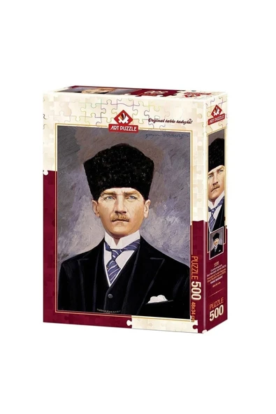 Art Puzzle Cumhurbaşkanı Gazi Mustafa Kemal (1923) - 500 Parça 4180 ürün görseli 1
