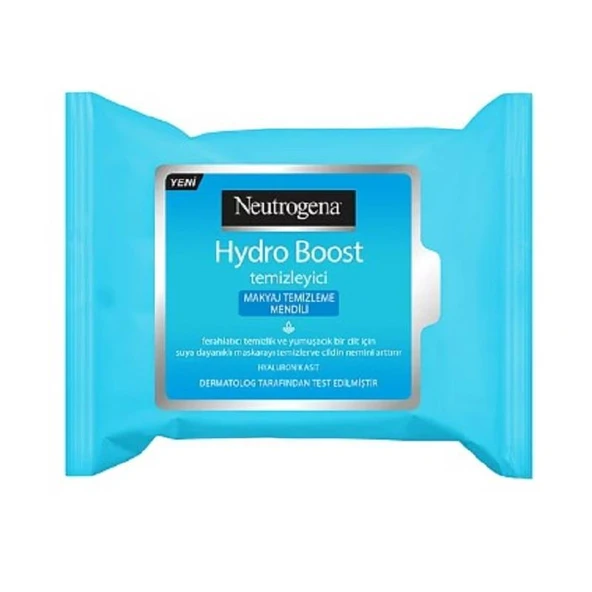 Neutrogena Hydro Boost Makyaj Temizleme Mendili 25 Yaprak ürün görseli 1