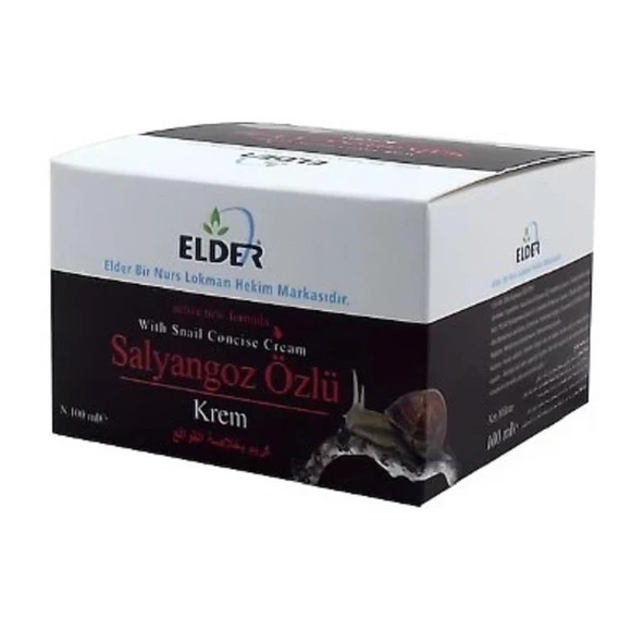 Nurs Elder Salyangoz Özlü Krem 100 ml ürün görseli 1