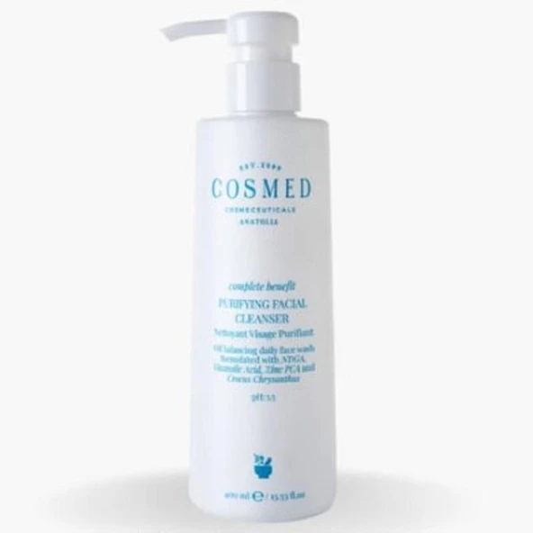 Cosmed Complete Benefit Purifying Facial Cleanser PH5,5 400 ml ürün görseli 1