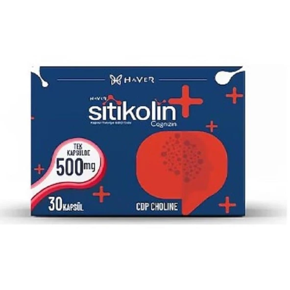 Haver Sitikolin Cognizin 500 mg 30 Kapsül ürün görseli 1
