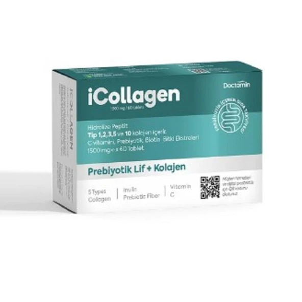 Doctamin iCollagen 1500 mg 60 Tablet ürün görseli 1