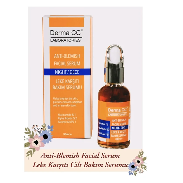 Derma CC Laboratories Anti Blemish Serum Night Leke Karşıtı Gece Serumu 30 ml ürün görseli 1