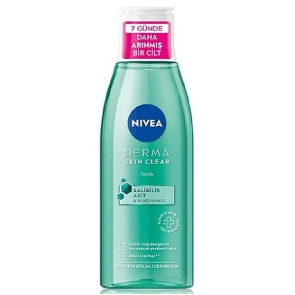 Nivea Derma Skin Clear Tonik 200 ml ürün görseli 1