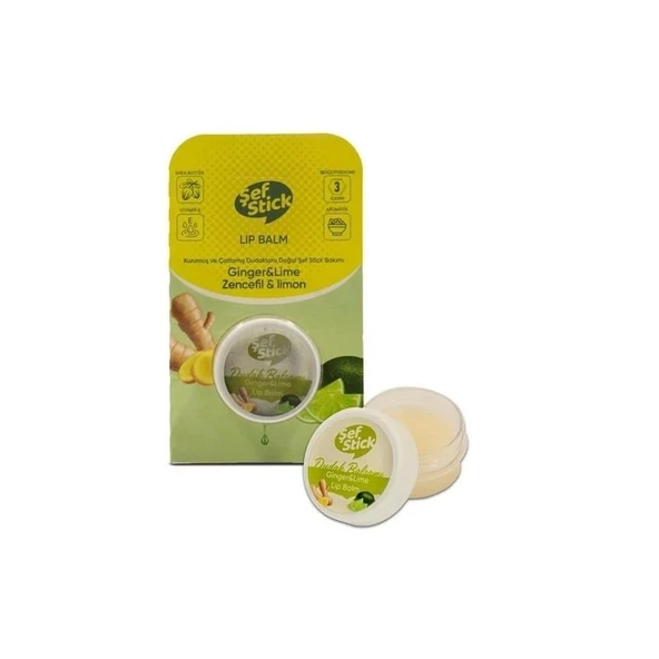 Şef Stick Lip Kavanoz Kenevir 10 ml ürün görseli 1