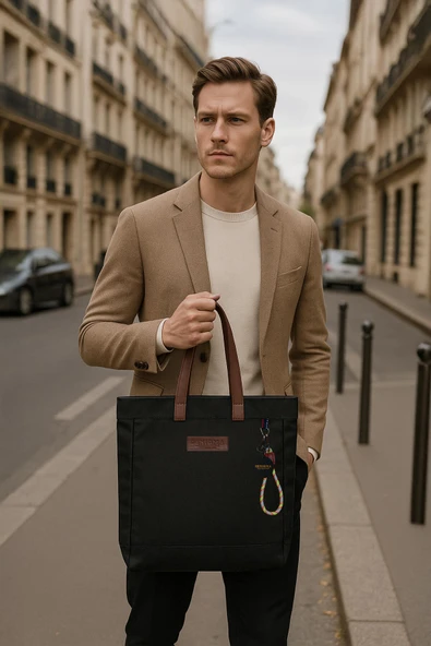 Unisex Kanvas Tote Çanta ürün görseli 1
