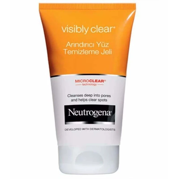 Neutrogena Visibly Clear Siyah Nokta Temizleyici Peeling Gel 150 ml ürün görseli 1
