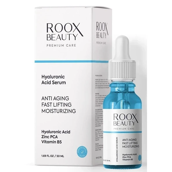 Roox Beauty Yaşlanma Karşıtı & Yoğun Nemlendirici Hyaluronik Asit Serum 50 ml ürün görseli 1