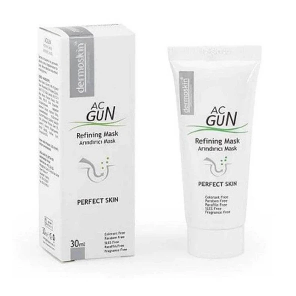 Dermoskin Acnegun Arındırıcı Mask 30 ml ürün görseli 1