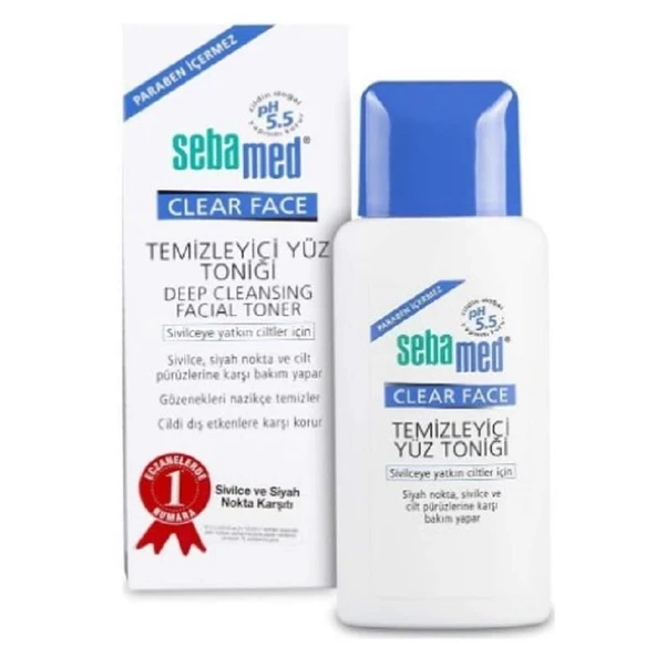 Sebamed Clear Face Temizliyeci Yüz Toniği 150 ml ürün görseli 1
