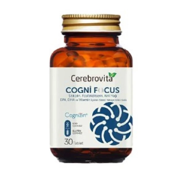 Cerebrovita Cognifocus 30 Tablet ürün görseli 1