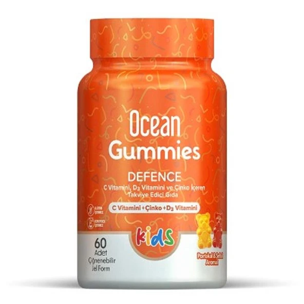 Ocean Gummies Defence 60 Adet Çiğnenebilir Form ürün görseli 1