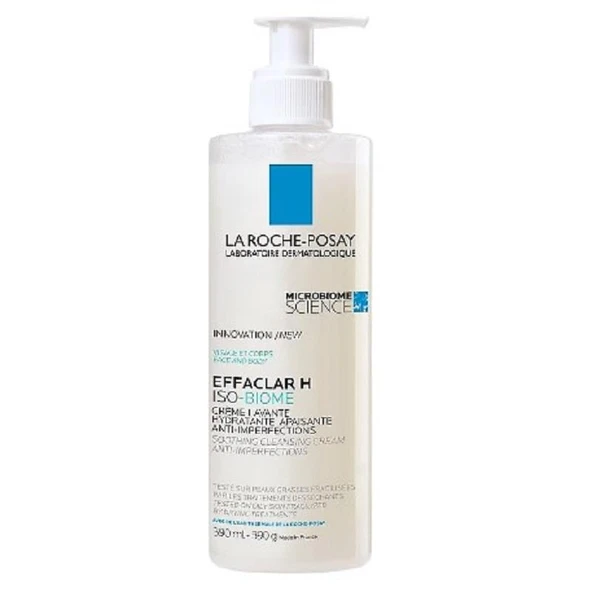 La Roche Posay Effaclar H Iso Biome Temizleyici Krem 390 ml ürün görseli 1
