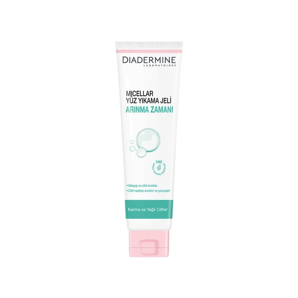 Diadermine Micellar Yüz Yıkama Jeli Karma & Yağlı Ciltler 150 ml ürün görseli 1