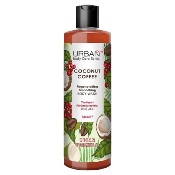 Urban Care Coconut Coffee Yenileyici ve Pürüzsüzleştirici Duş Jeli 500 ml ürün görseli 1